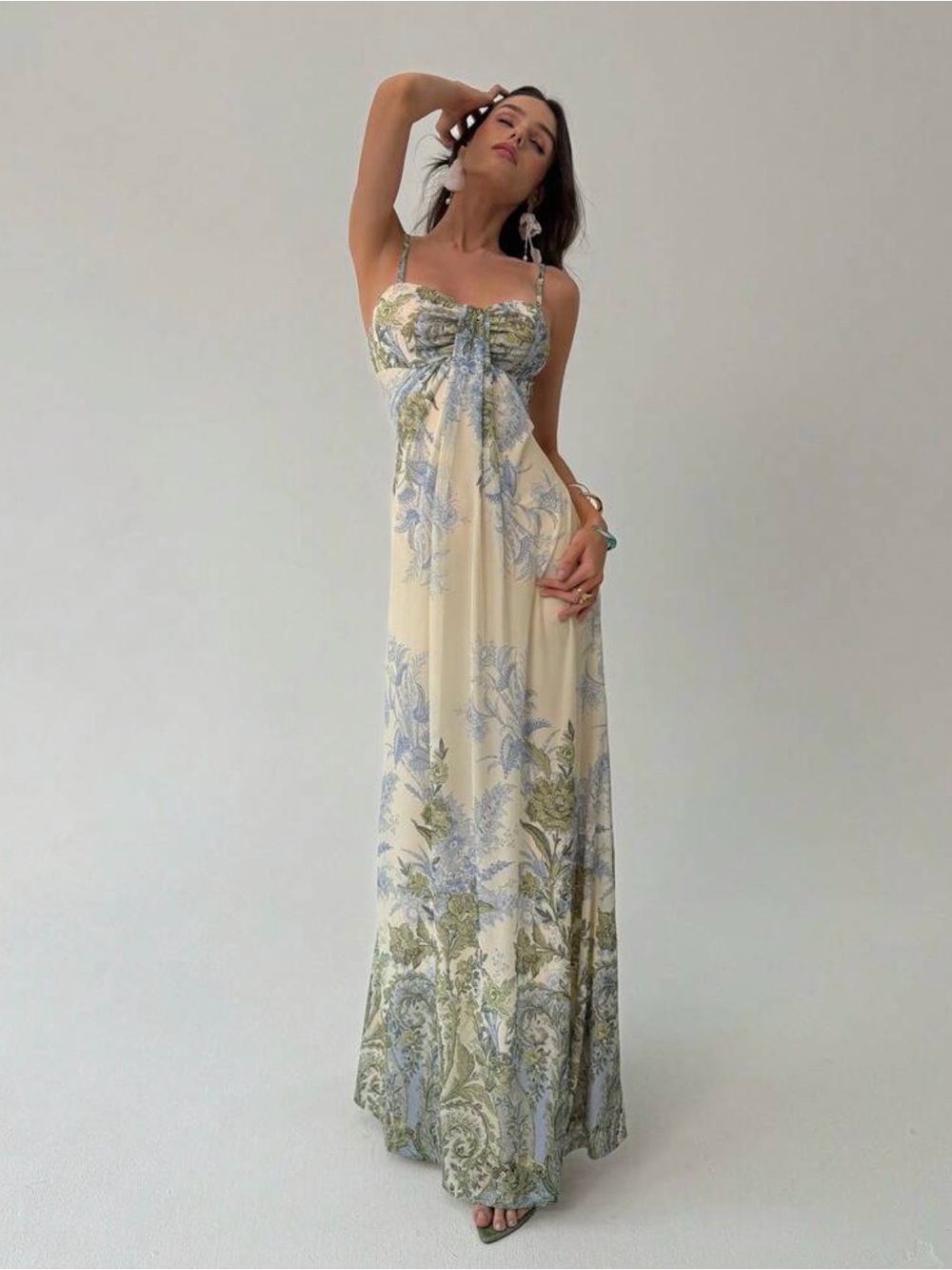 SheIn Floral Maxi Dress